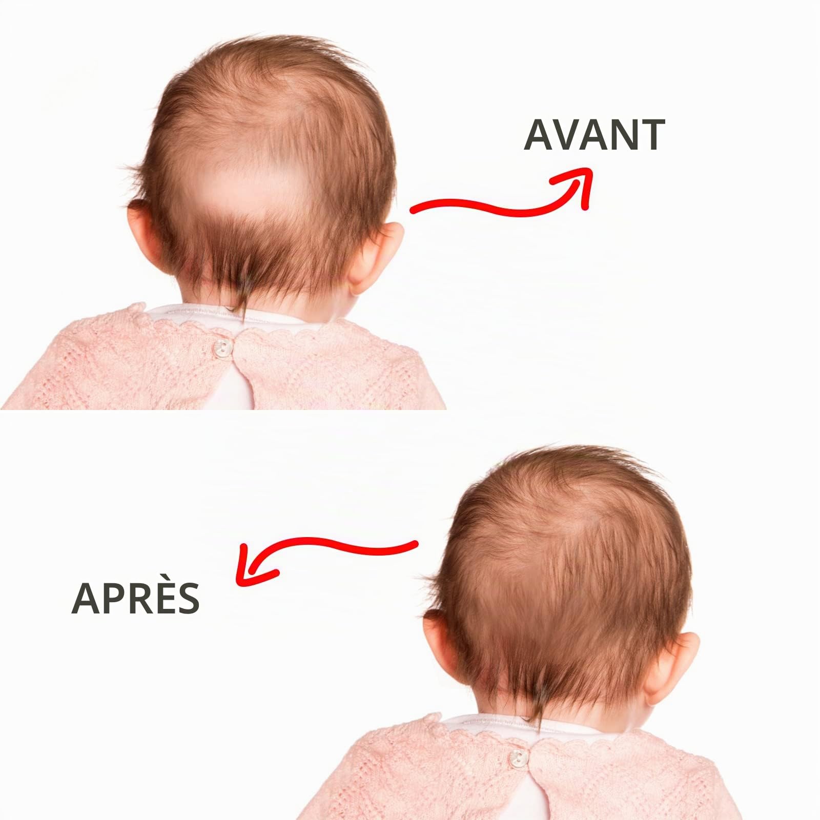 Pro Goleem Lot de 2 draps-housses en satin doux et soyeux, parfaits pour les bébés aux cheveux sensibles, blancs et gris, 132,1 x 71,1 x 20,3 cm - Unisexe