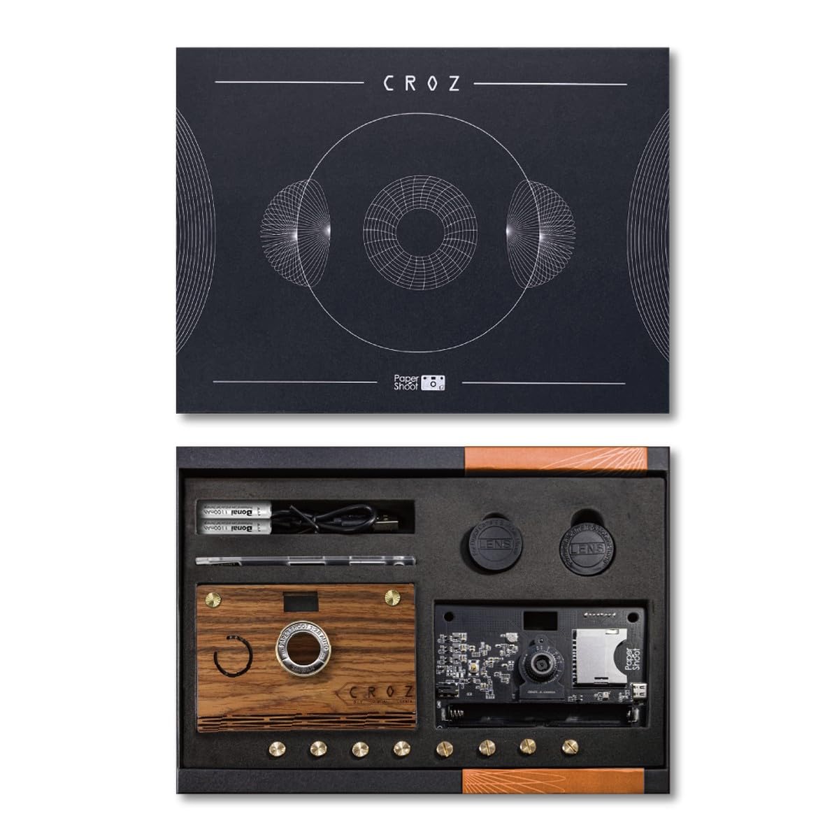 Amazon | ペーパーシュート(papershoot) CROZ Simple Light Camera Set