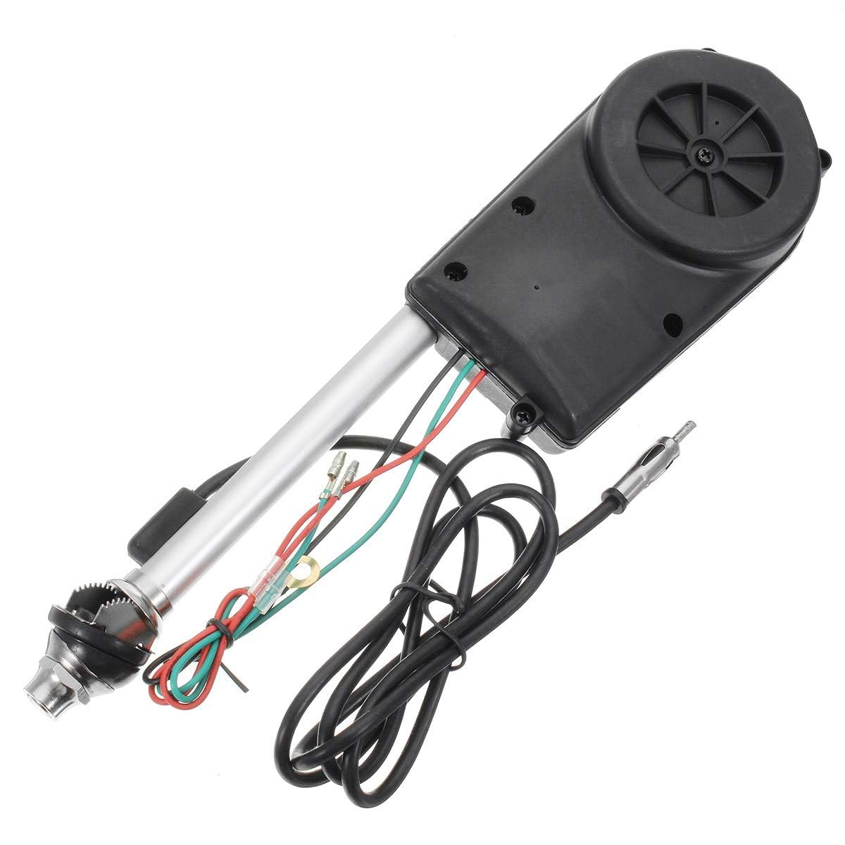 Antenna per auto radio elettrica per auto, kit di accessori per antenna elettrica 12V DC per roulotte, camper, camion, ecc.