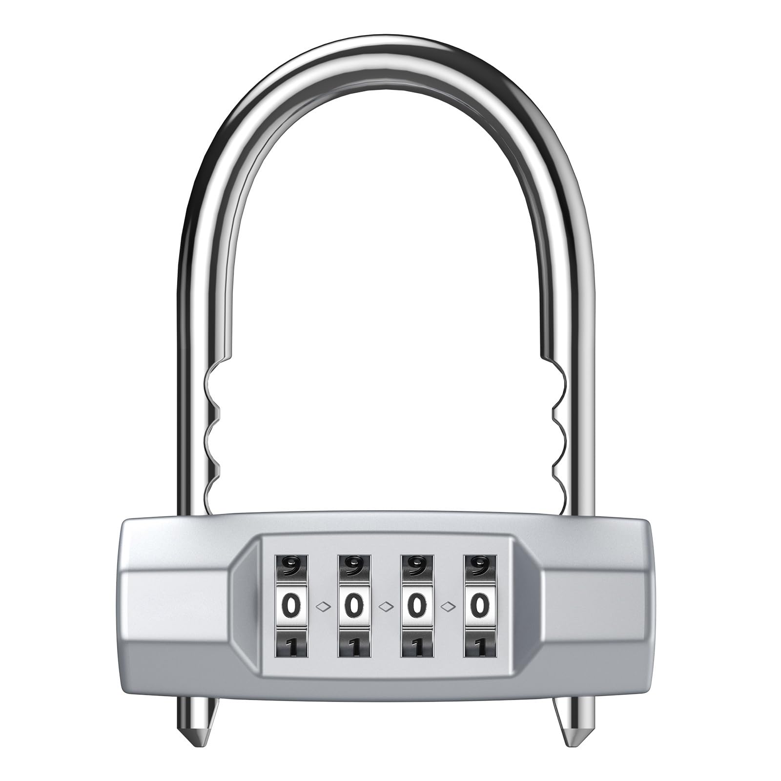 Bghyjkol A2 Padlock Combination Padlock 4-Digit Security Number Lock