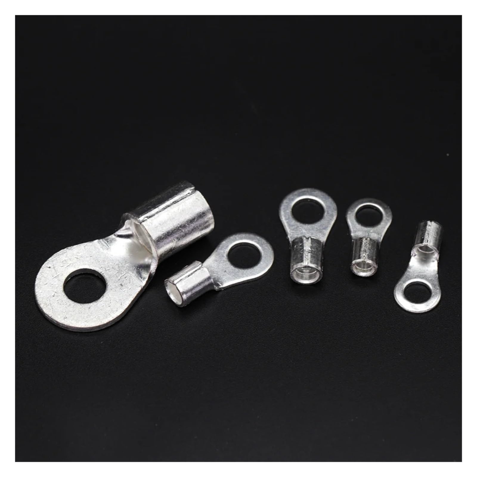 Conector de lengüeta de anillo redondo de cobre, Cable OT4-4/5/6/8/10/12/16 4mm2(OT4-10 (Copper),Quantity-50Pieces)