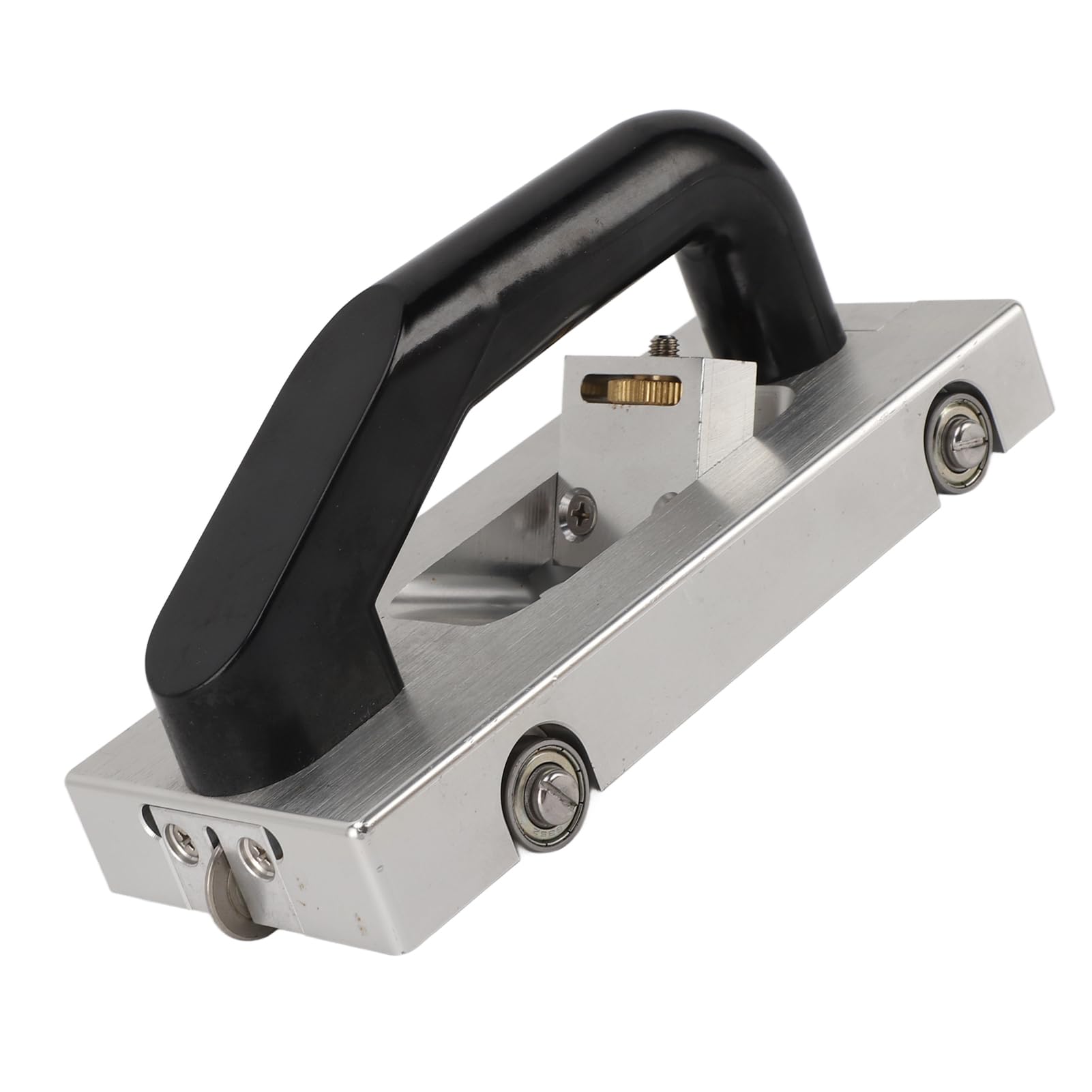 Scanalatrice per Pavimenti, Scanalatrice con Ruote con Lama Tipo U, Scanalatrice Manuale per Pavimenti in Lega di Alluminio per Pavimenti in Plastica PVC, Seghe Circolari per