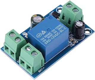DC12-48V 10A Power Supply, Backup Battery Switch Power Supply Controller Battery Controller Automatically Identify Voltage DC 12V 24V 36V 48V Emergency Automatic Switch Module