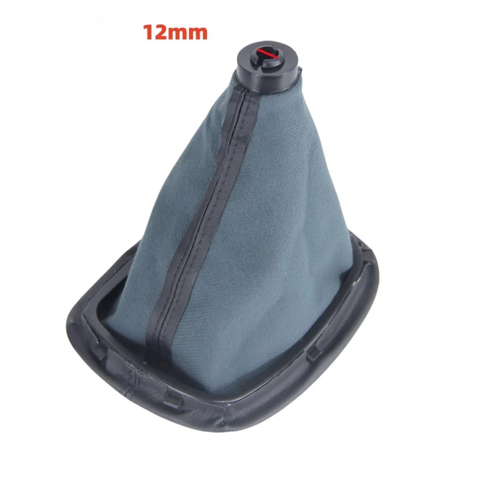 Rendimiento Pomo Para Palanca De Cambios Para VW | Plástico ABS/Cuero PU,Negro/Beige/Gris,Empuñadura Ergonómica,Sensación Cómoda,Cambio Suave