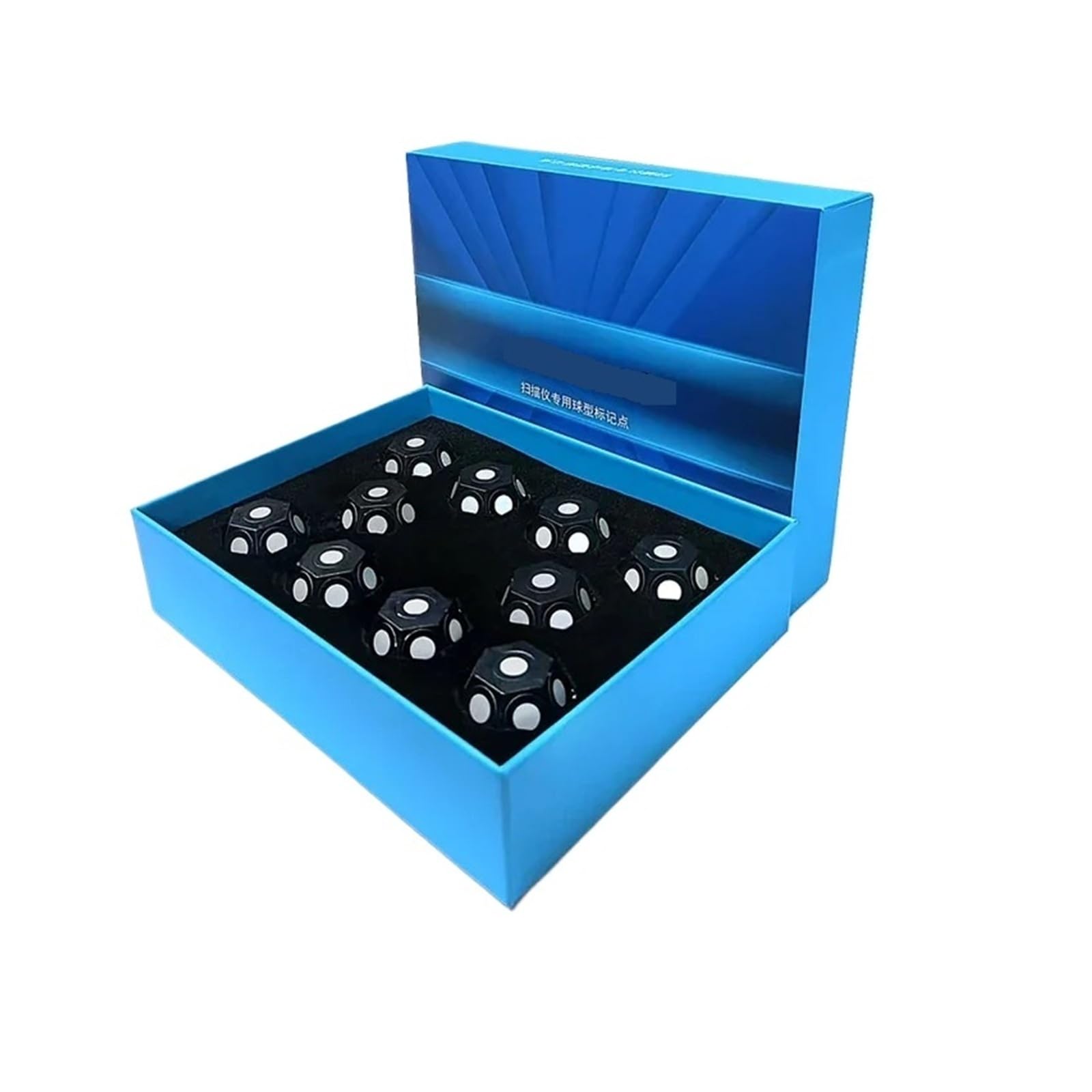 Marcatore for scansione 3D da 10 pezzi Forme multi-faccia Scanner 3D Tracciamento ad alta riflettenza Marcatura punti target Prevenire la perdita | 3x6mm 10pcs