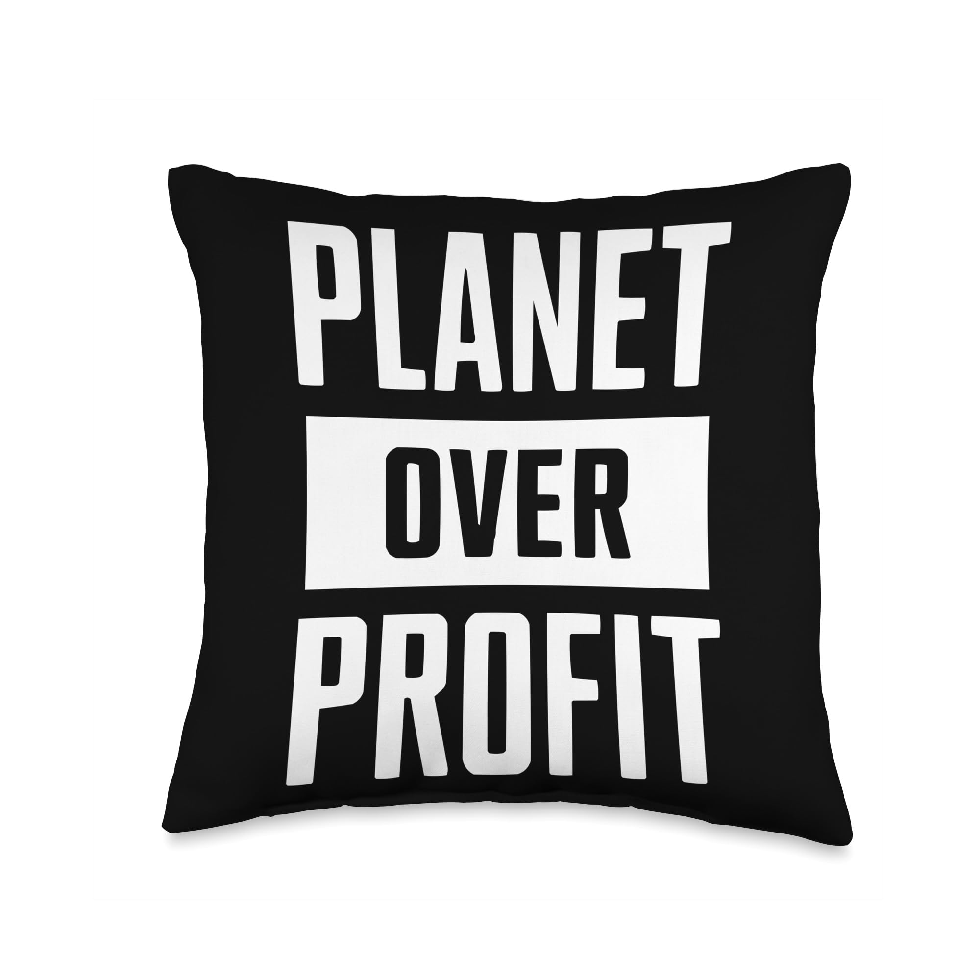 Mother Earth Environmentalist Climate Change Earth Day Throw Pillow for Eco-Conscious Homeowners to Decorate Living Roo 