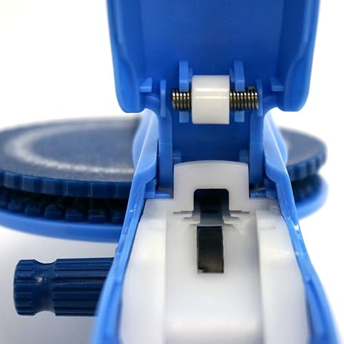 Miniatura 10 de Dymo DM1595BU - Encendedor de cinta, Hiragana, Katakana, alfabeto, números, azul