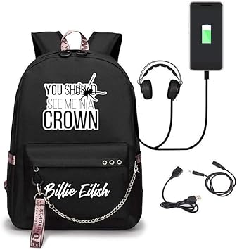 billie eilish backpack for school