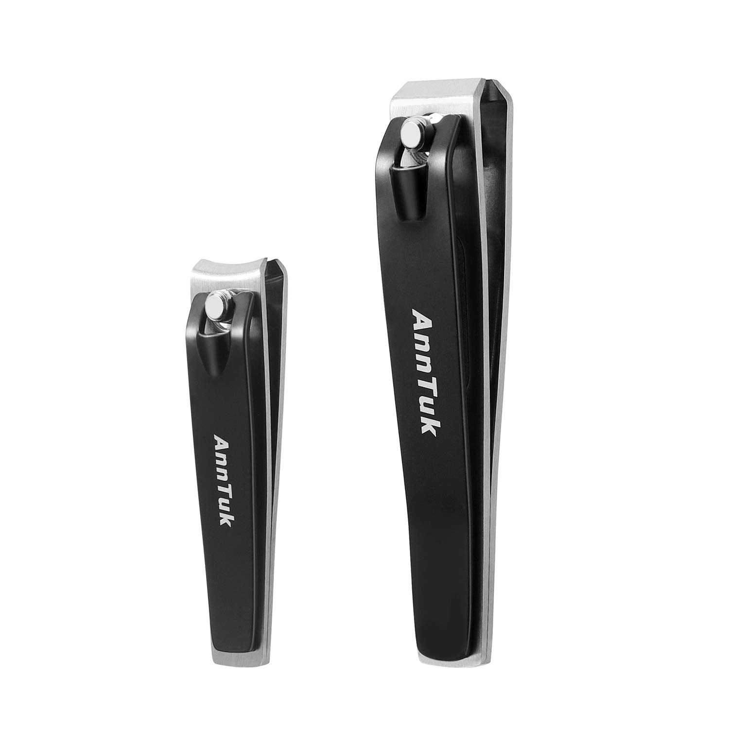 Nail Clippers Set Sturdy Ultra Sharp Nail Clippers Fingernail and Toenail Clipper with Elegant Tin Case