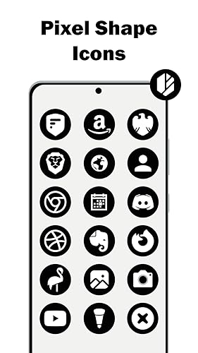 Pixel 12 Black - Icon Pack