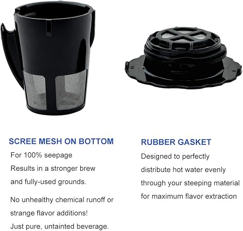 Miniatura 6 de 119367 - Filtro de café reutilizable para Keurig K-Cup My 2.0, pieza de repuesto K200 K250 K300 K350 K400 K450 K460 K475 K460 K500 K550 K560 K575