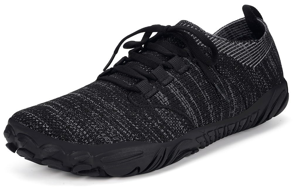 Knit Barefoot Minimaliste Uomo Donna Scarpe da Pianta Larga Trail Sneaker Camminata Running Leggere Flessibile con Zero Drop Soles 36-47