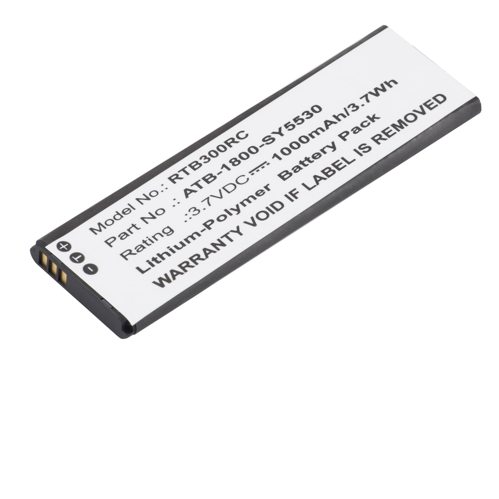 CHUNCAIL Battery Compatible with [RTI] T1, T2+, T2B, T2C, T2Cs, T2i, T2X, T3, T3X, T4x Replaces 40-210742-20 for ATB-1800-SY5530, for ATB-900-SY5531