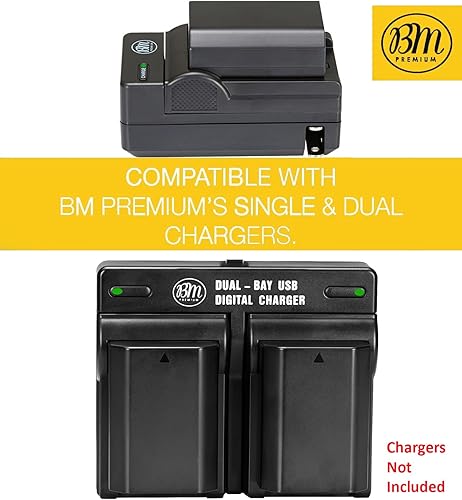 Miniatura 6 de BM Premium Paquete de 2 baterías EN-EL25 de alta capacidad para cámaras digitales Nikon Z30, Z50, Z 50, Z fc