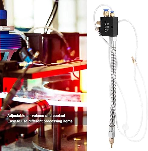 Miniatura 5 de Garosa Sistema de pulverización de lubricación de refrigerante de niebla, para corte de metal, máquina rociadora de enfriamiento para tubería de