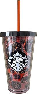 STARBUCKS Exklusive limitierte Auflage 2023, 473 ml, Grande Pumpkin Tumbler – Halloween