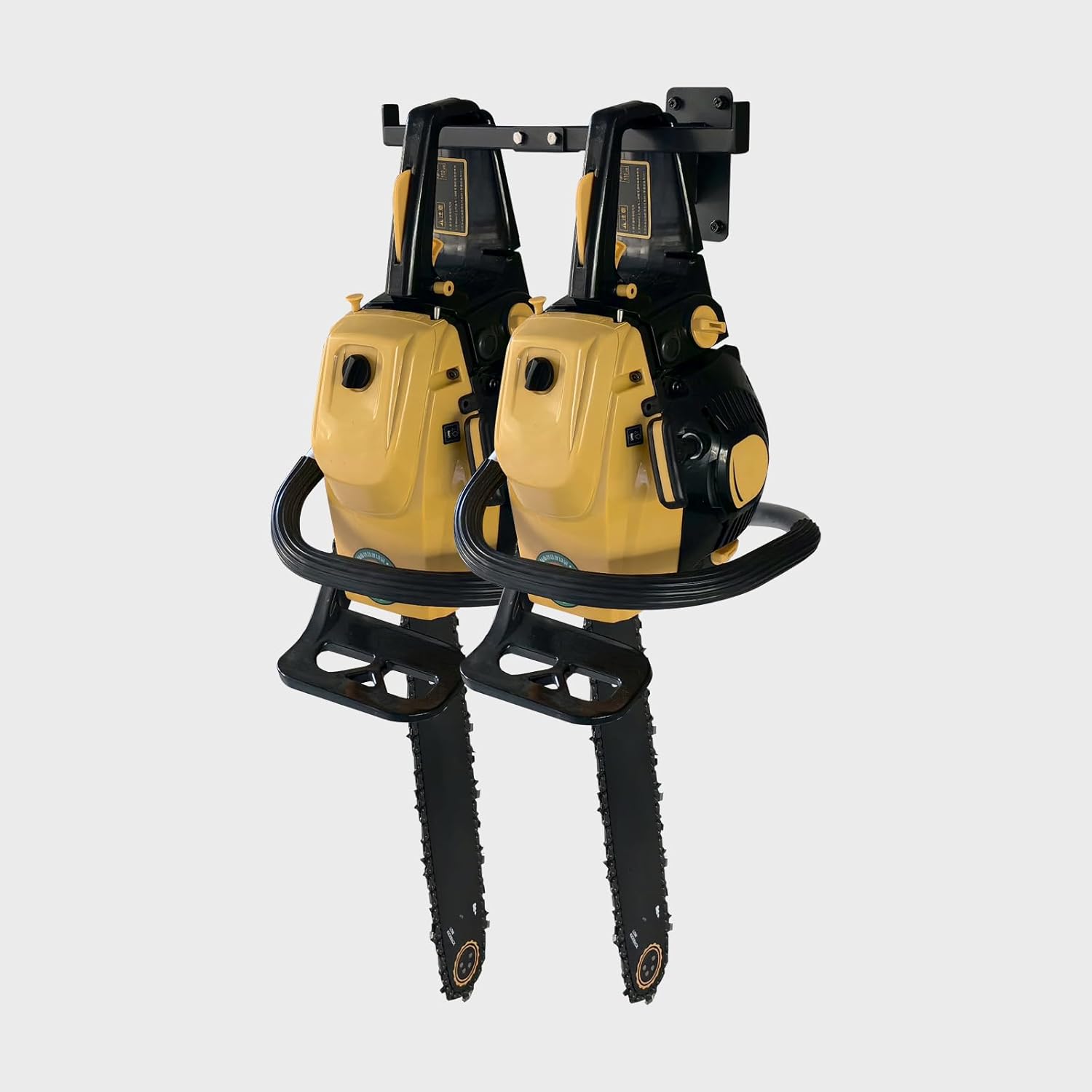 16" Chainsaw Hanger, chainsaw Mount Chain Storage Holder Backpack Leaf Blower Rack for Garage Wall Mount Weed Eater String Trimmer Hook Accessories and Tool