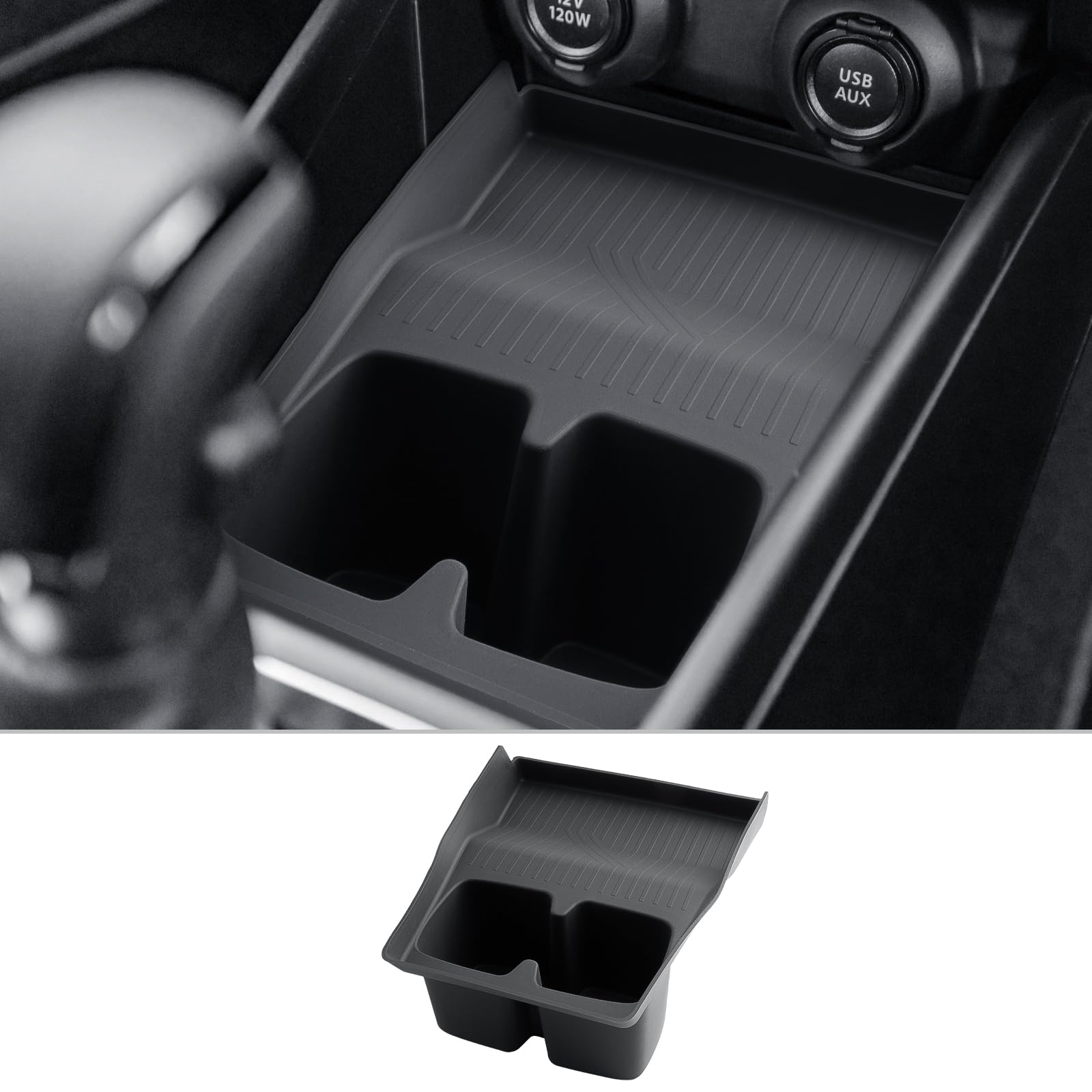 CDEFG Compatible avec Suzuki Swift/Sport AZ 2017-2023 - Console centrale - Porte-gobelet de voiture - Porte-gobelet - Porte-bouteille Swift Hybrid Accessoires