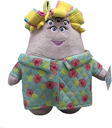 Monsters University Mrs. Sheri Squibbles - Muñeca auténtica de peluche suave de 12 pulgadas