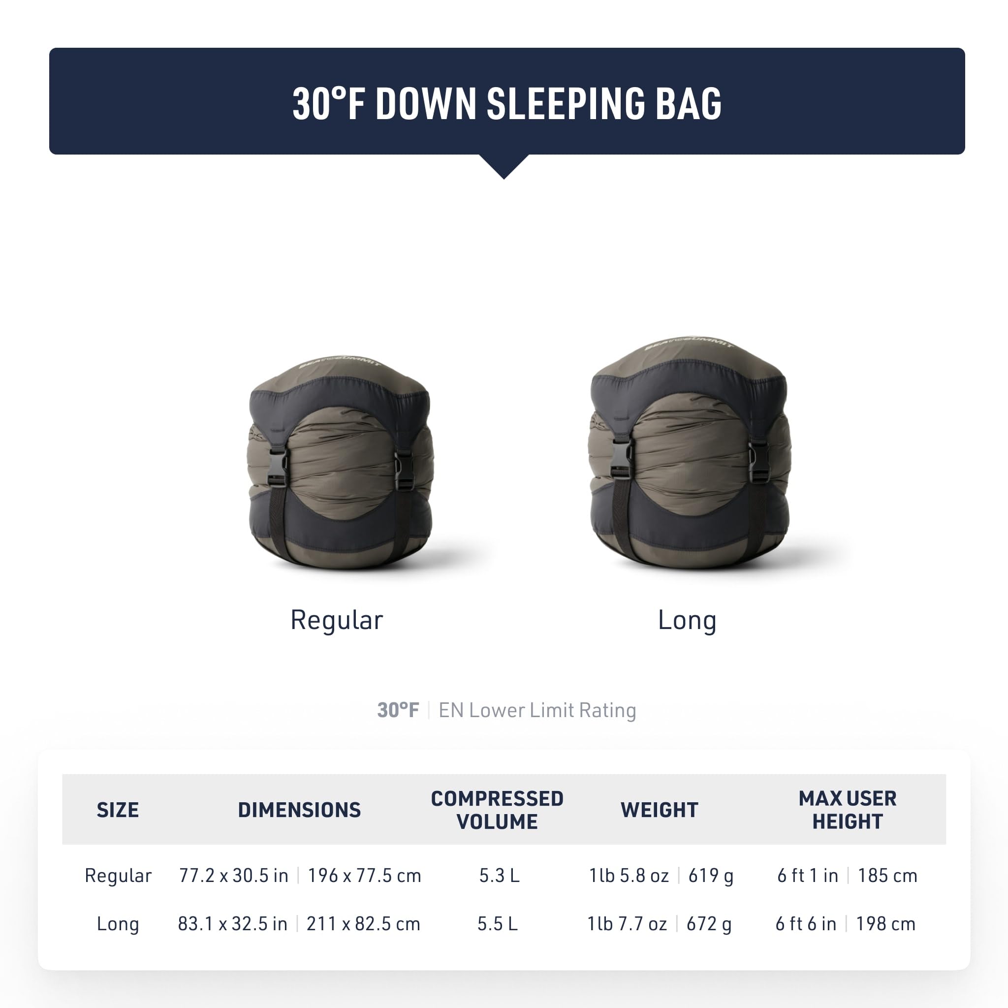 Sea to Summit Spark Pro - Saco de Dormir Ultraligero