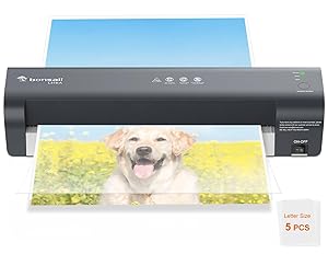 Bonsaii Plastificadora A3, Tecnología Never Jam, Sistema de Control de Temperatura NTC, 80-125 Micrones, Plastificadora de Fotos y Documentos Para la Escuela, la Oficina y el Hogar (L318-A)