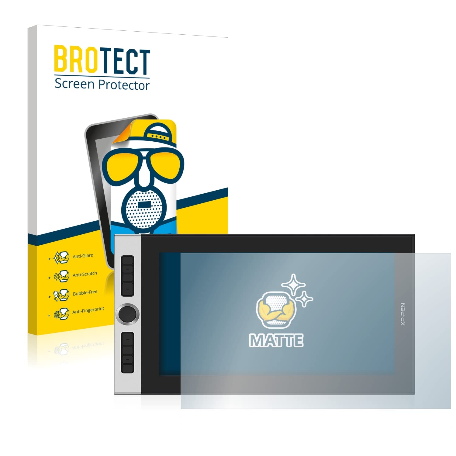brotect Pellicola Protettiva Opaca Anti-Riflesso per XP-Pen Innovator 16