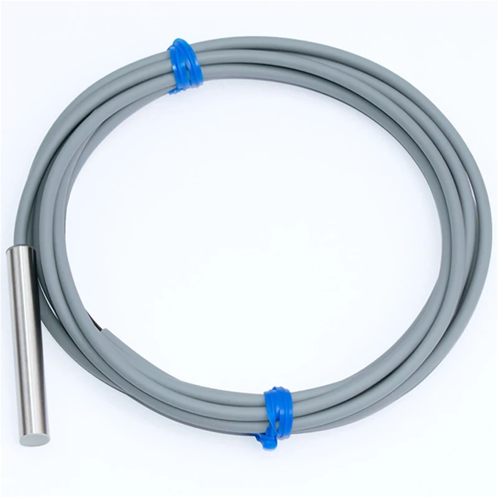 Diámetro 6,5 mm, sensor capacitivo pequeño con rosca M8, rango máximo de 4 mm, 3 cables | M8 Flushed 1mm,PNP.N.O.