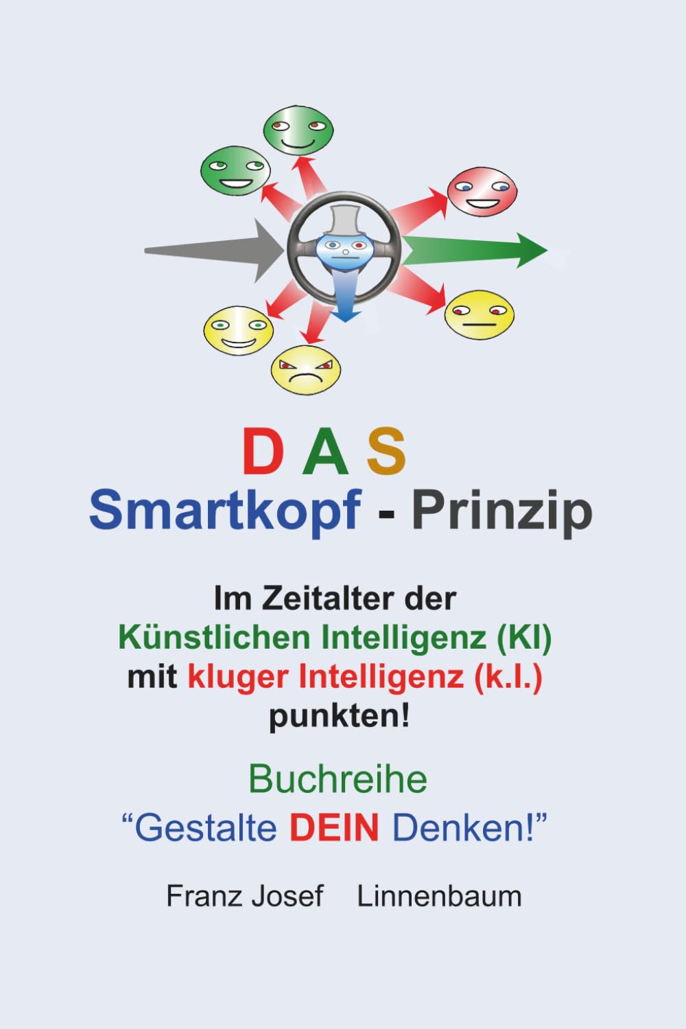 DAS Smartkopf-Prinzip, Im Zeitalter der Künstlichen Intelligenz (KI) mit kluger Intelligenz (k.I.) punkten!: Buchreihe: Gestalte DEIN Denken.