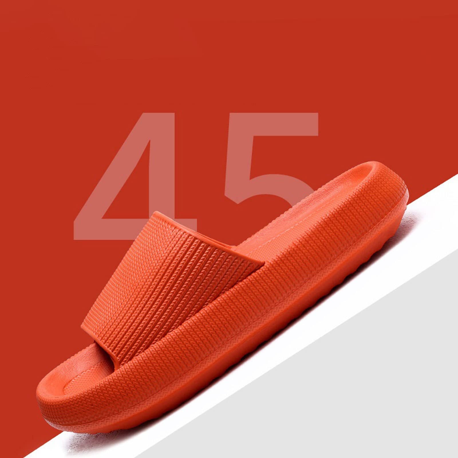 YHQZNLXQ Zapatillas para Mujer Plataforma Gruesa Zapatillas de baño para el hogar para Mujer Suela Suave Toboganes de Interior Sandalias de Mujer Chanclas Antideslizantes de Verano 38-39