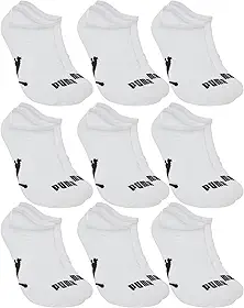 Kit 9 Pares Meia Puma Soquete Sapatilha Invisível Respirável Original