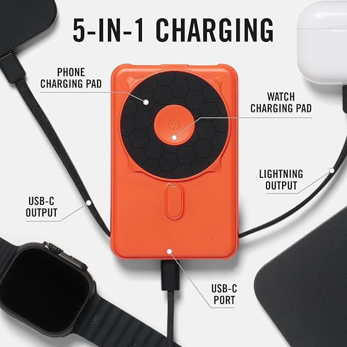 Ridge Power Bank Magnético 10000mAh Carga Rápida USB-C miniatura 3