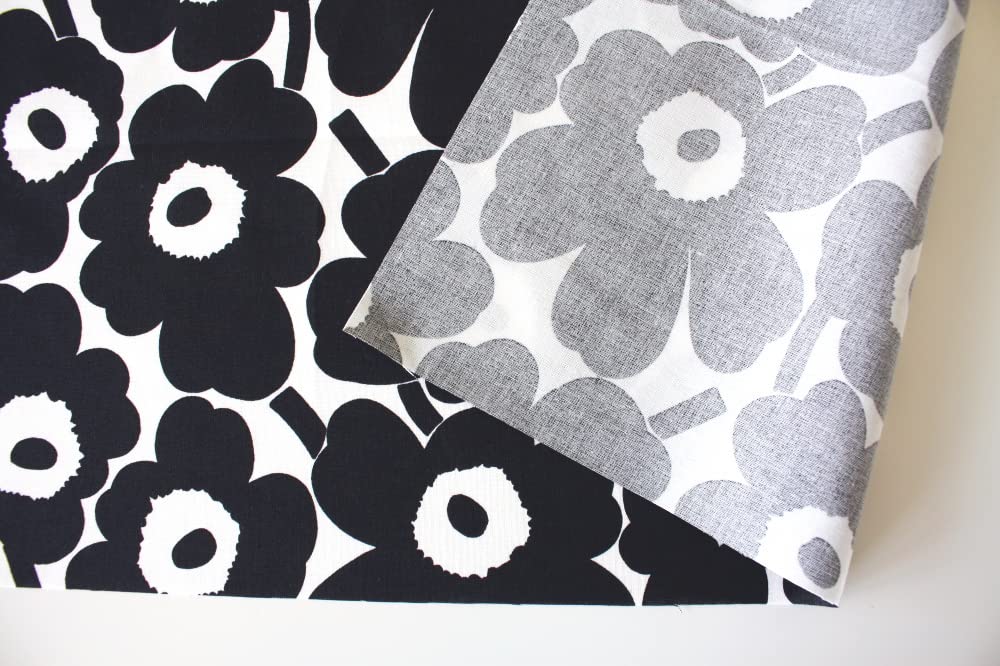 極美品　マリメッコ　ウニッコ　コットン　ステンカラーコート　ウニッコ柄　黒 美品marimekko マリメッコ コート アウター ウニッコ柄