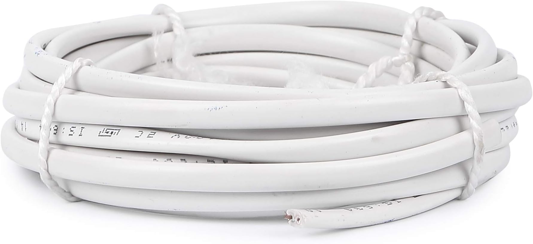 Twin Flat 2 core Copper Wires and Cables 1mm 30 feet (10Yard) for Domestic and Industrial Electric Connections up to 1100v