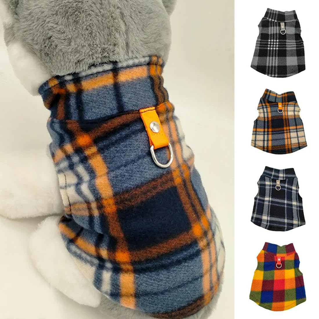 Bruine Jas Voor Huisdieren Voor Herfst En Winter - Tweebenig Vest