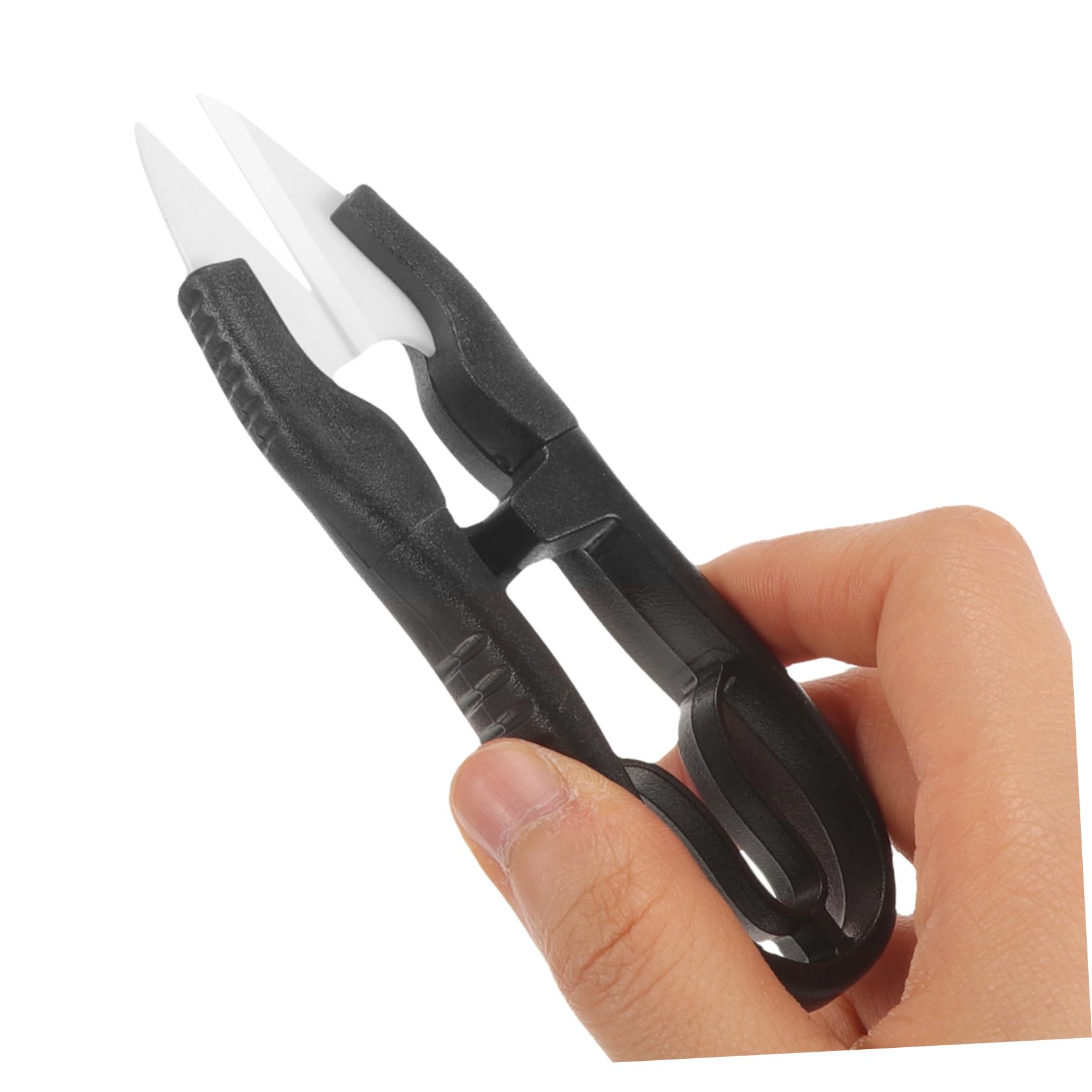Uonlytech 4 Pezzi Forbici a taglio a filo stoffa cesoie cucire forbici in tessuto filato impugnatura pinze da cucito Strumenti da ricamo strumento di rimozione del punto cucito ceramica