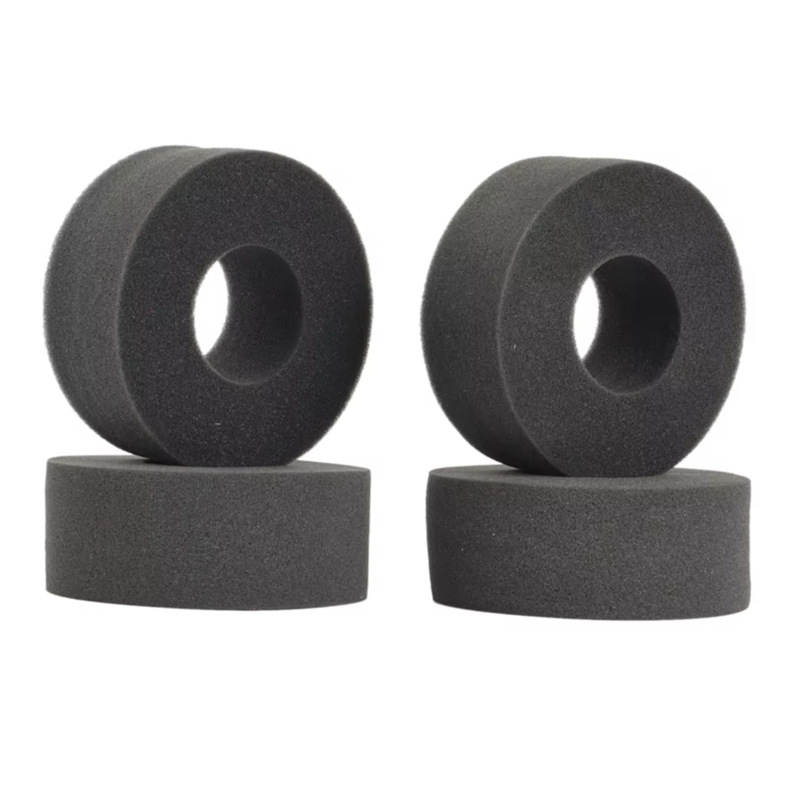 for 1/10 4 PCS 2.2inch Tire Soft Sponge Foam 125-130mm Diameter 2.2 Inch Tires RC Crawler Parts RC Car Accessories
