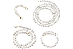 4PCS DIY Imitation Pearl Bead Bag Handle
