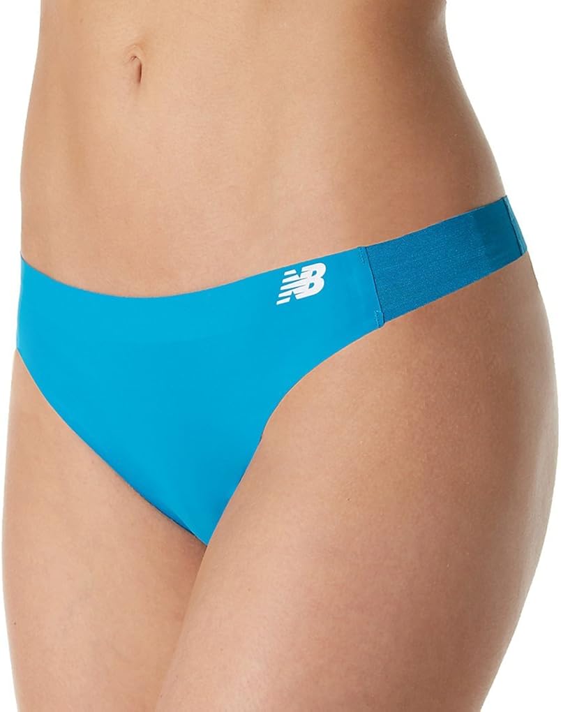 New Balance Women's Hybrid Soft Jersey mesh Panels Thong Underwear (Pack of 1) : Sports & Outdoors