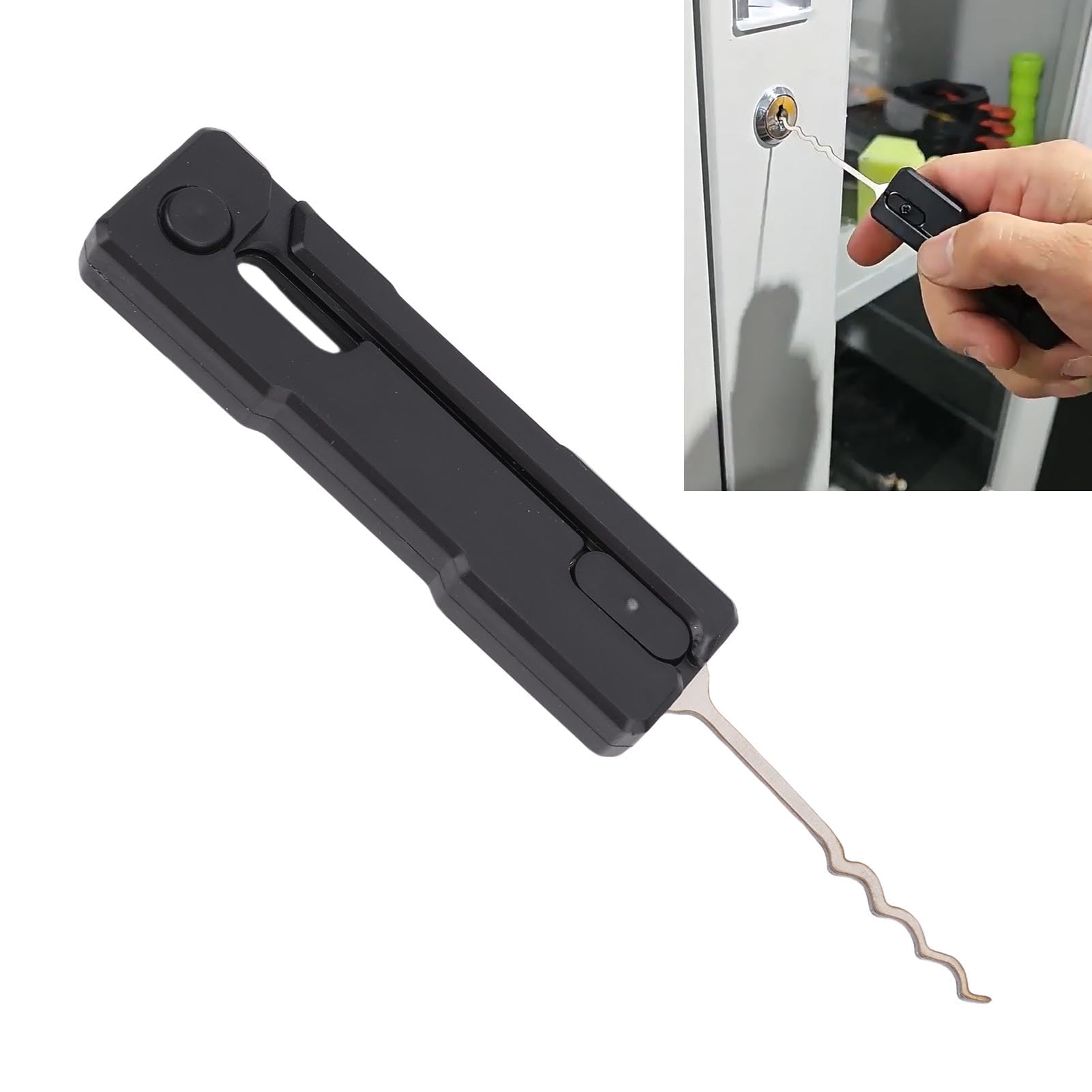 2025 Gravpick Lock Pick Tool, Multifunctional Lock Pick Hook Set Stress Relief Toy for Outdoors Enthusiasts - Image 4