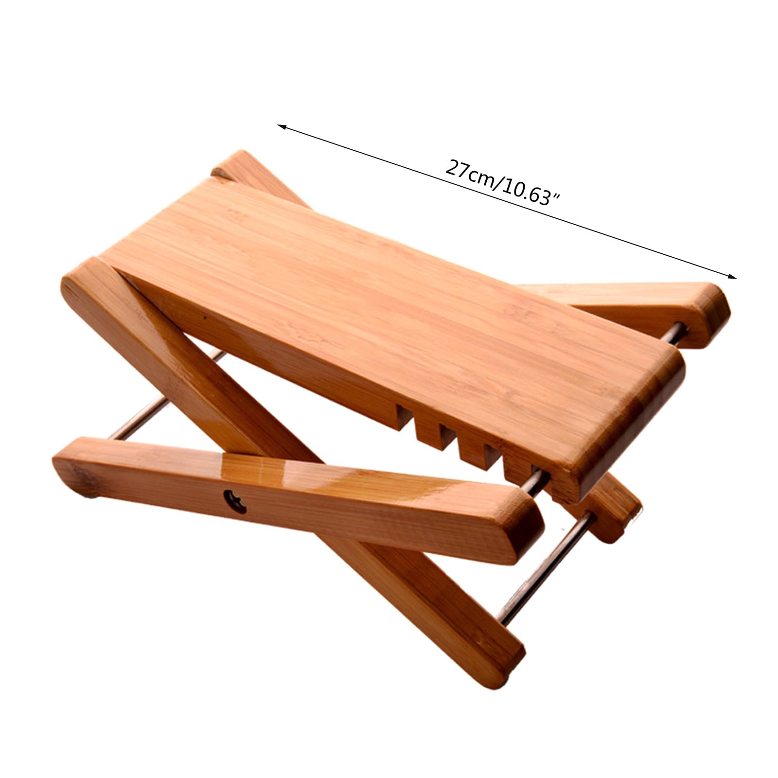 Sgabello per Chitarra in Legno massello Sgabello per Chitarra 3 Livelli Regolabile Pieghevole Sgabello per Chitarra Pedale Pedale per Chitarra per Chitarrista