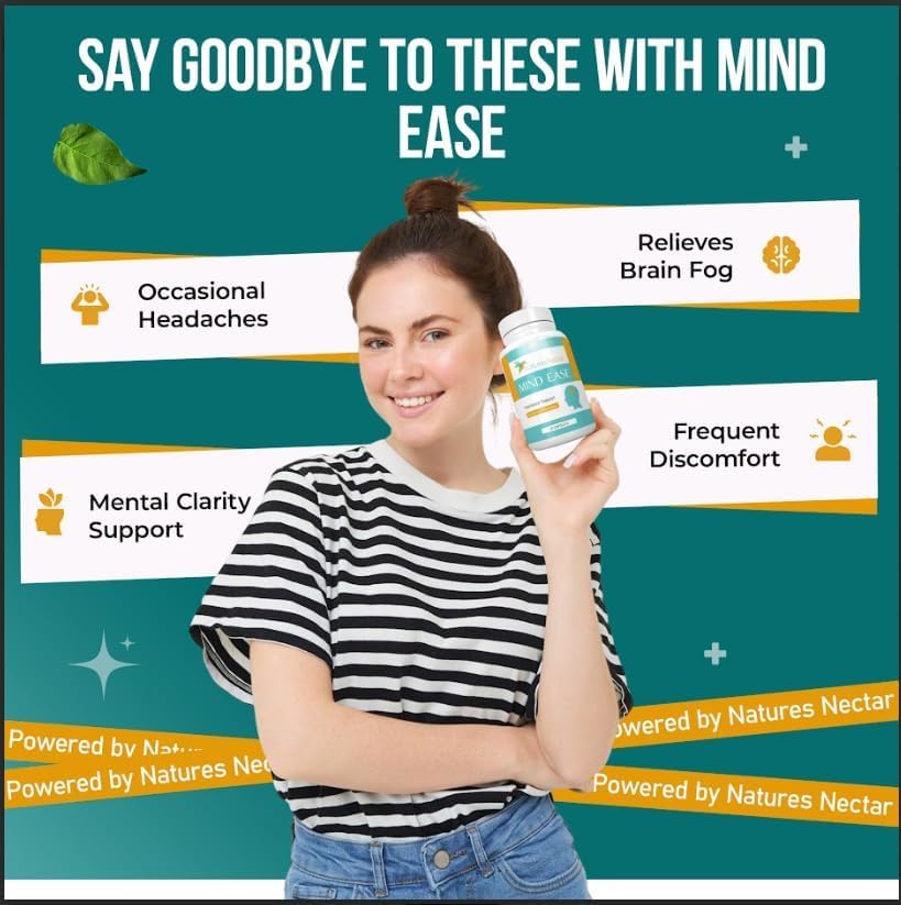 Nature's Nectar Mind Ease Feverfew Capsules