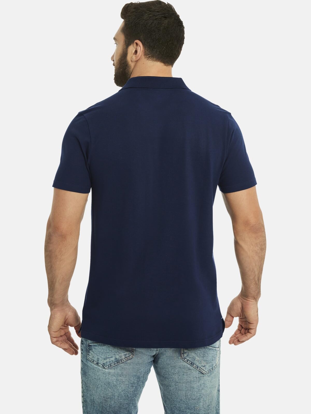 Jan Vanderstorm Herren Poloshirt Nicco | maritim mit Segel-Motiven, große Größen L–7XL, bequemer Comfort-Fit für Männer, Polokragen, 100% atmungsaktives Baumwollpiqué