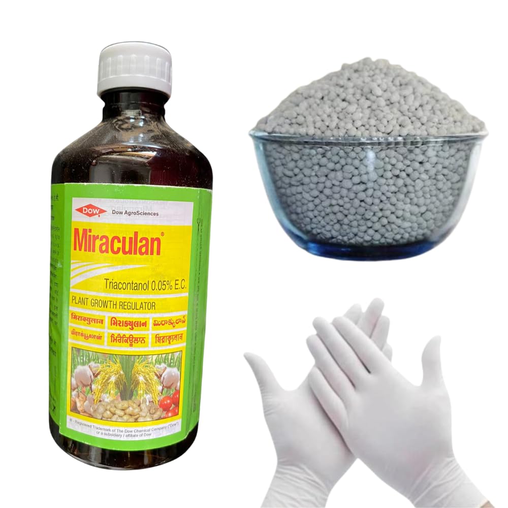 Miraculan for plant growth regulator 250ml+ Dap 200gm WITH GLOVES (B0DCVS5D3V) Amazon Price History, Amazon Price Tracker