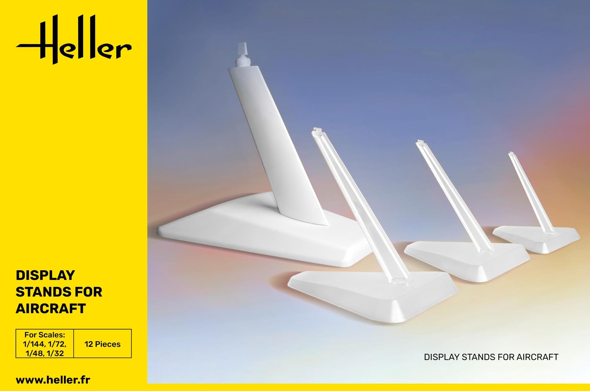 Heller Display Stands For Aircraft, Unpainted - Image 3