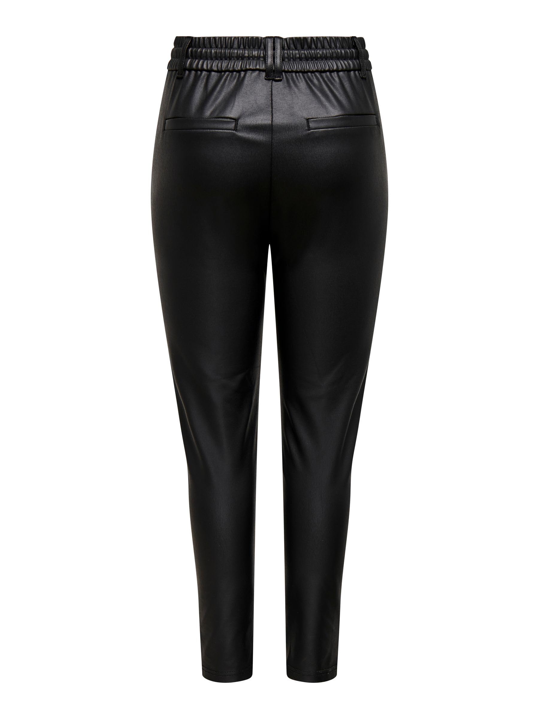 ONLY Women's Onlpoptrash Easy Coated Pant Pnt Noos Trouser