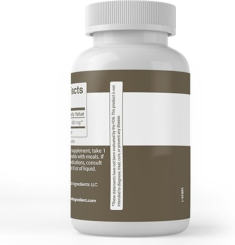 Miniatura 3 de Pure Original Ingredients Cacao, (100 cápsulas) siempre puro, sin aditivos ni rellenos, verificado por laboratorio