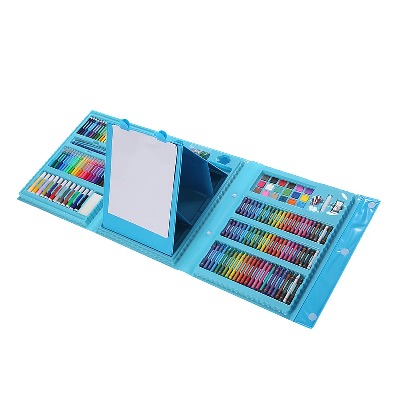 Kit Complet D'art de Dessin de 280 Pièces, étui de Voyage en PVC de Conception Professionnelle pour Artistes