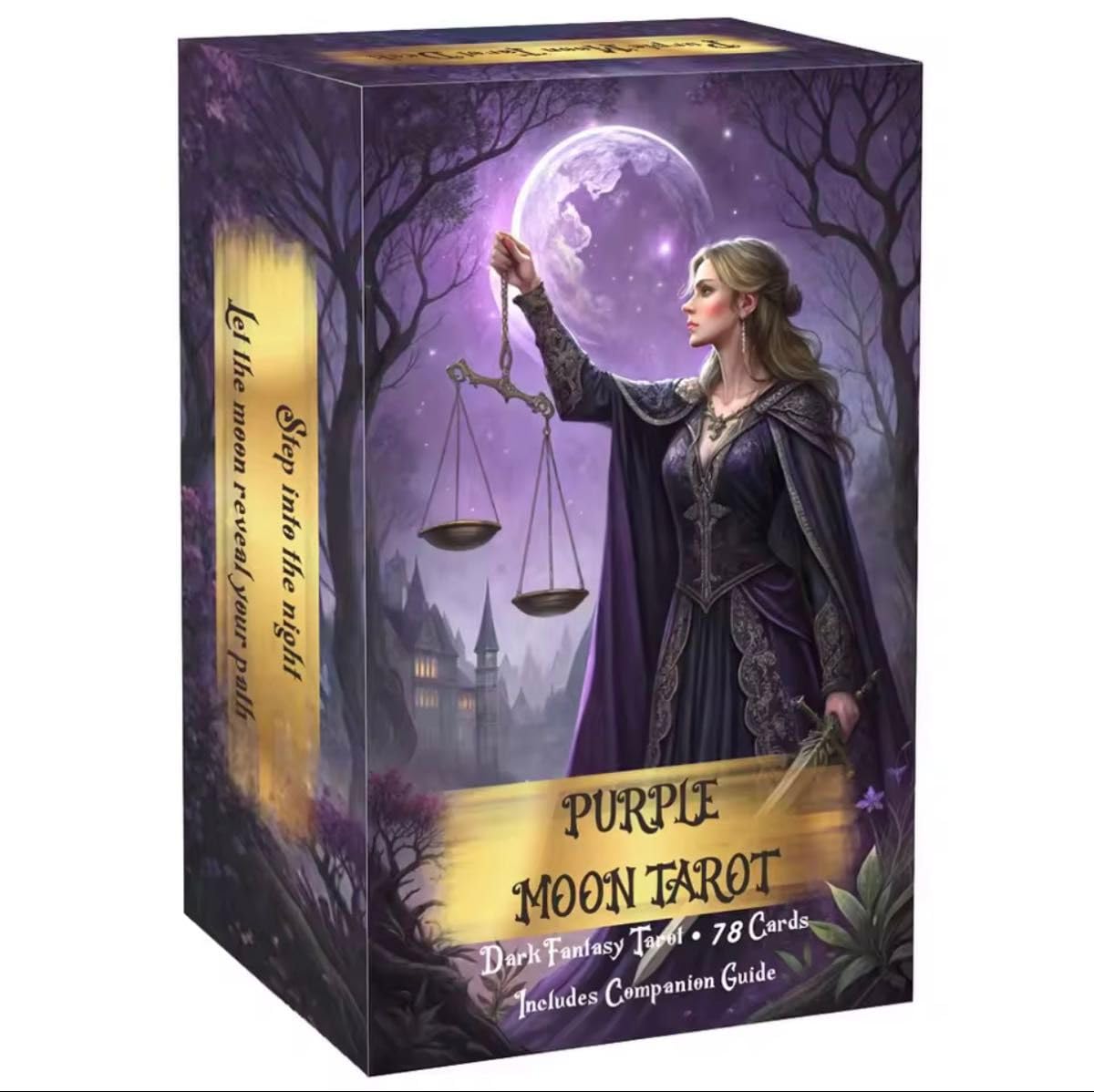 Amazon.co.jp: PURPLE MOON TAROT パープルムーンタロットカード 78枚