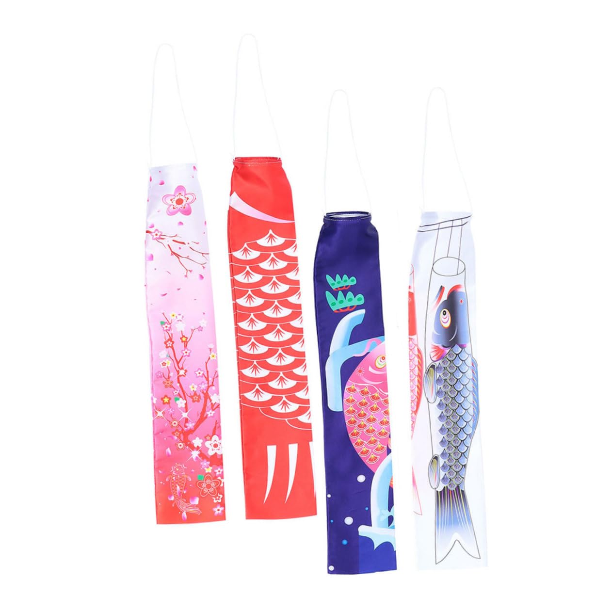 Décor de sushi avec manche à air de carpe japonaise en tissu résistant pour jardin et terrasse