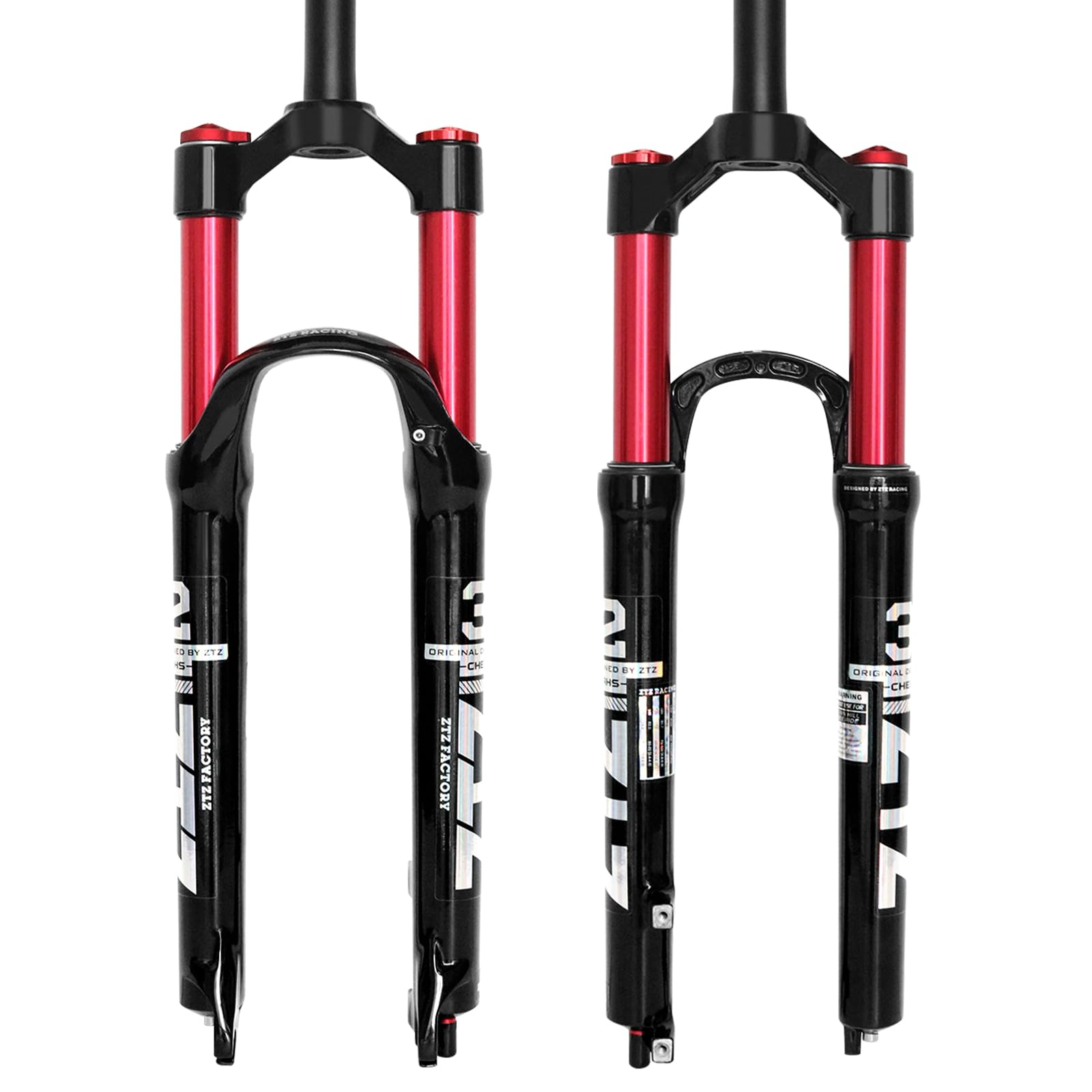 ZTZ Mountain Front Fork 26 inch 27.5 inch 29 inch Doppia Camera d'Aria Forcella della Bicicletta Ammortizzatore Forcella Anteriore Forcella Aria Forcella